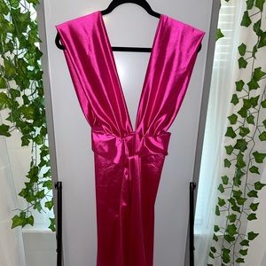 Steph’s Designs Hot Pink Jumpsuit